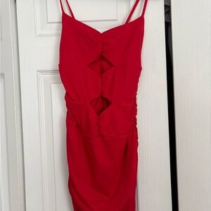 SHEIN Red Dress